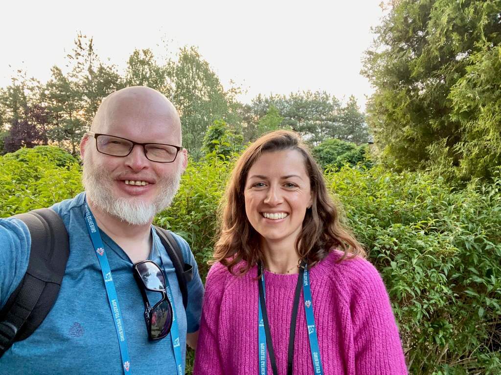 Richard Simcott and Lucy