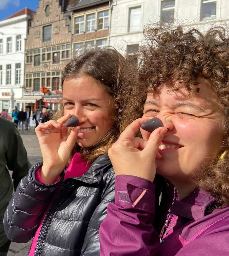 Ghentian sweets: neuzekes / cuberdons