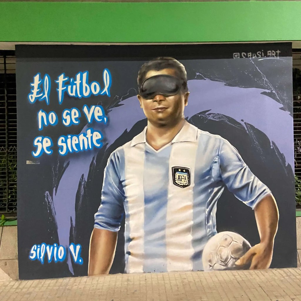 Football street art