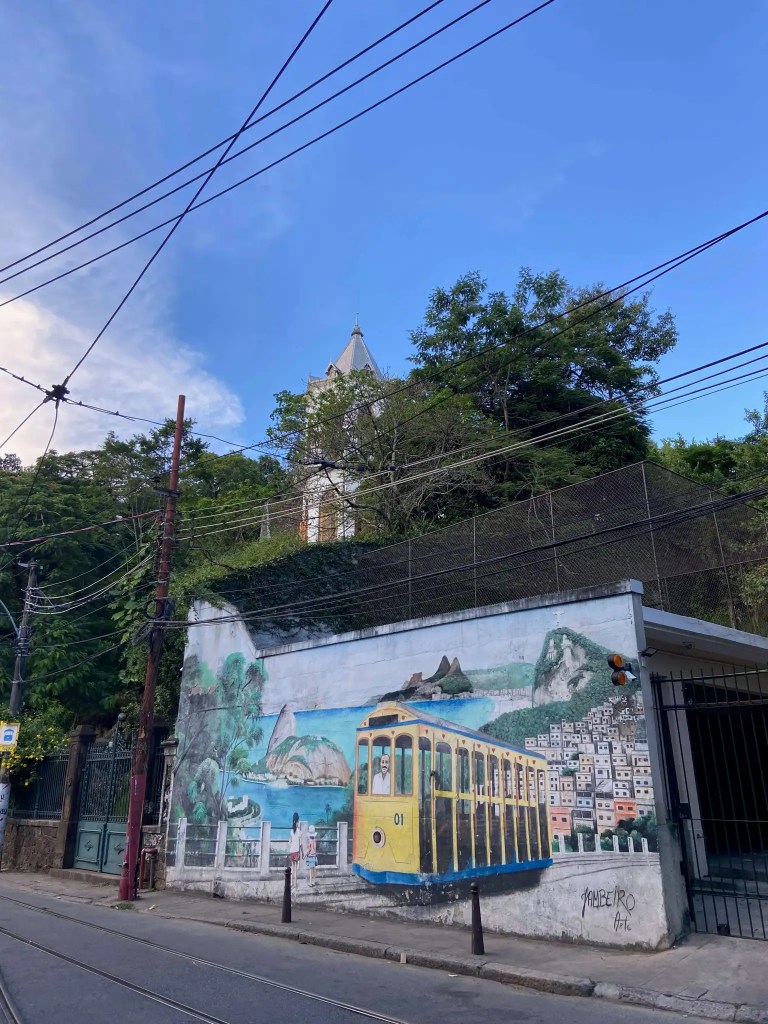 Santa Teresa tram street art