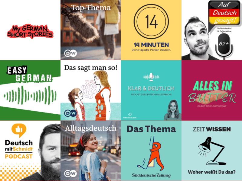 12 high-quality German podcasts to get you from B1 to&nbsp;B2