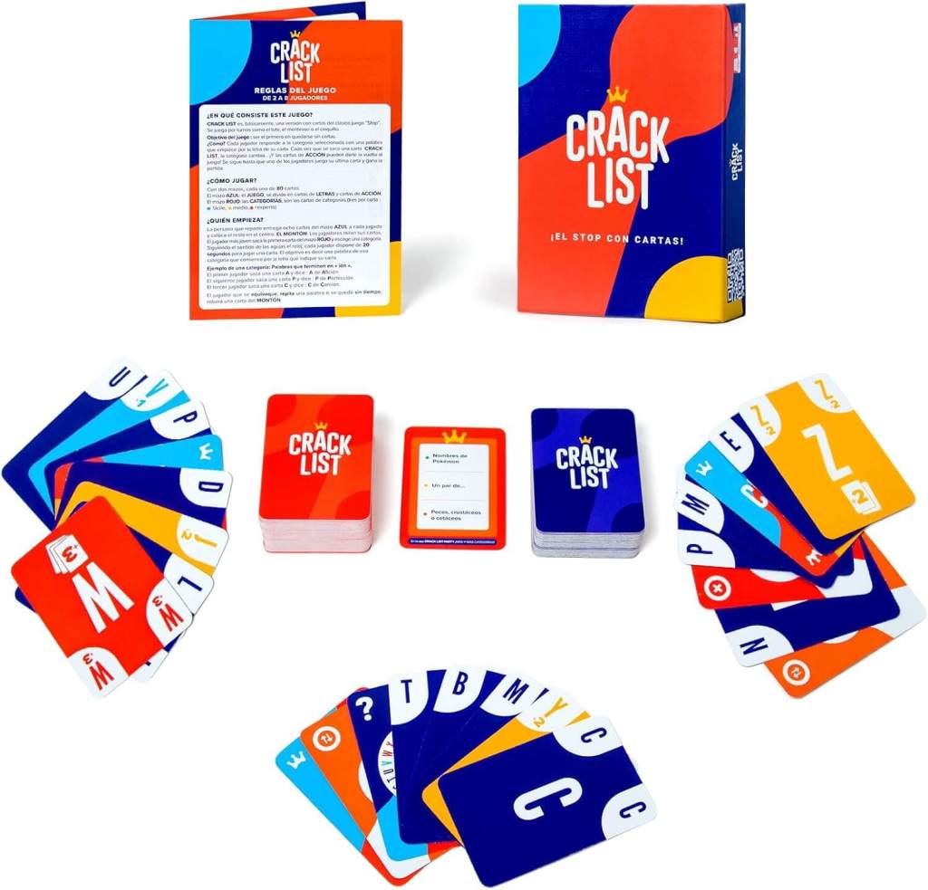 Card game box, instructions and cards