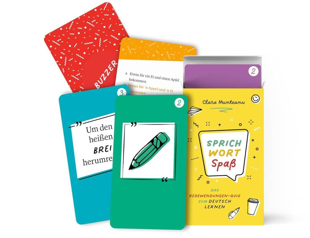 Sprichwort-Spaß card game created by Clara Munteanu