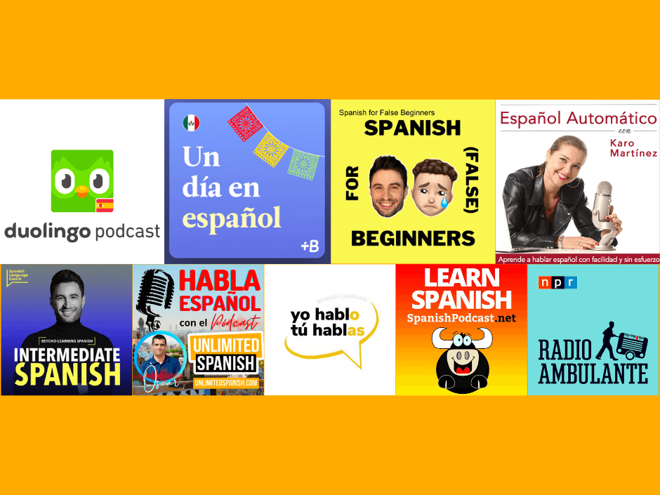 9 superb podcasts with free transcripts for A1-B2 Spanish learners
